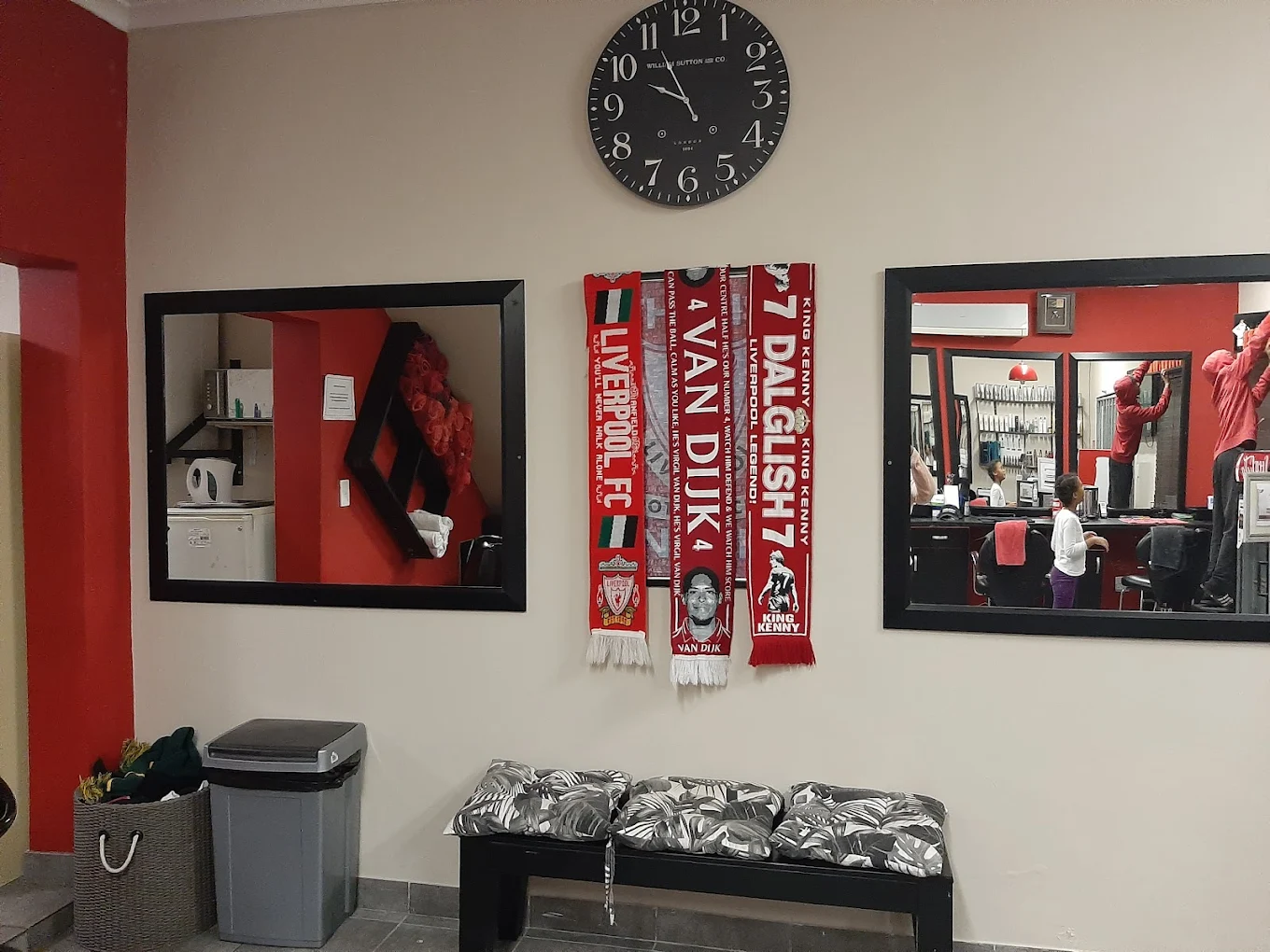 Salon Waiting Area
