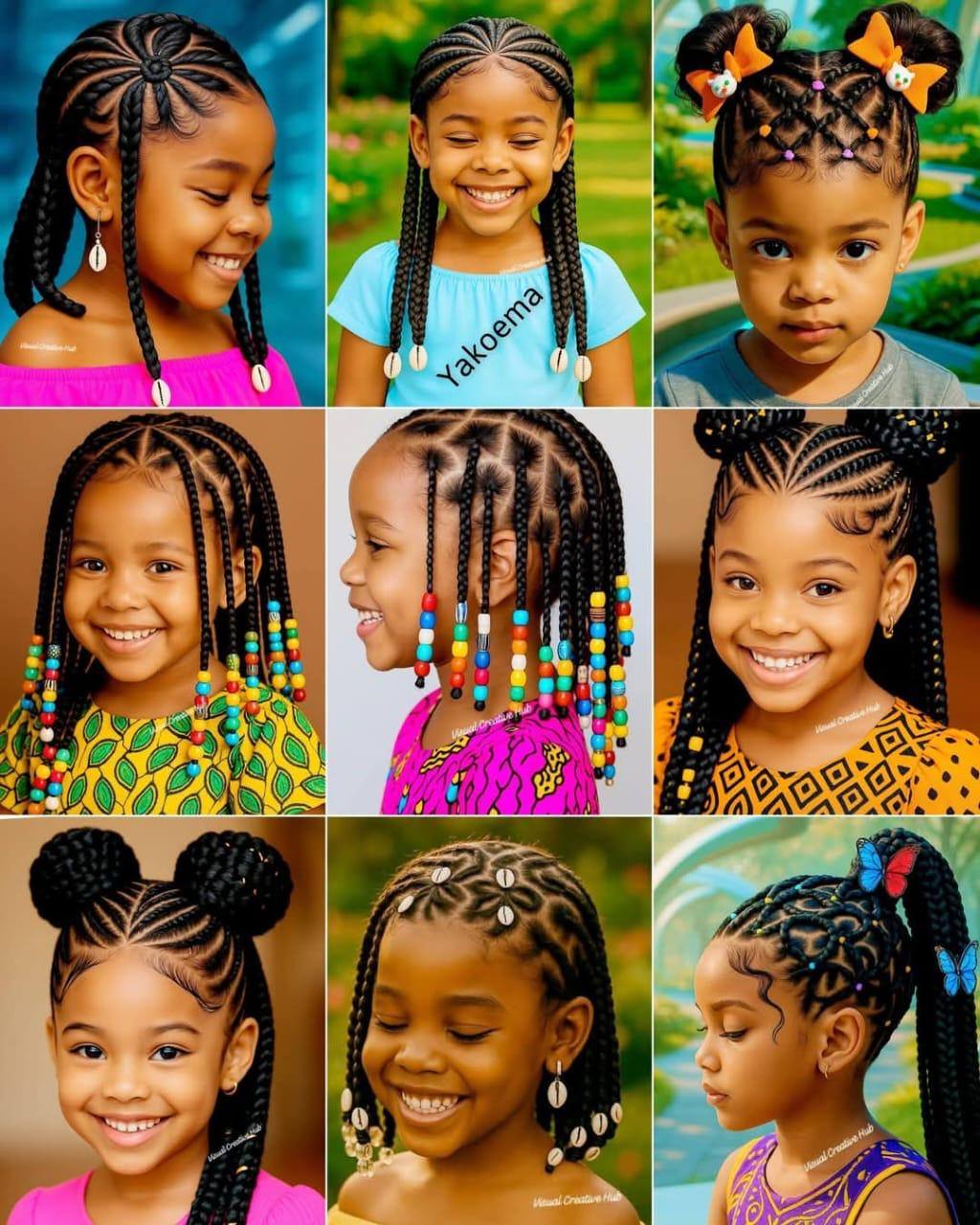 Children's Braiding Styles